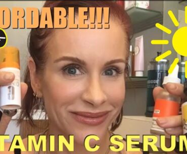 BEST AFFORDABLE VITAMIN C SERUMS!!