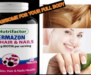 Nutrifector The Best Supplements Long Hairs,Strong Nails,Glowing Skin Strong Immune system FR
