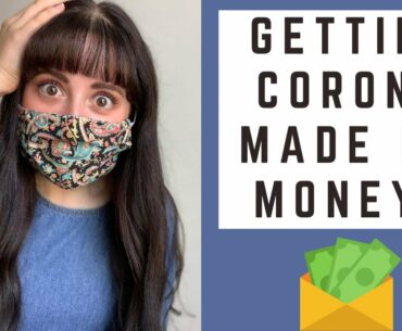 GETTING CORONAVIRUS MADE ME MONEY?! How I’m helping to find a vaccine/cure for Covid-19!