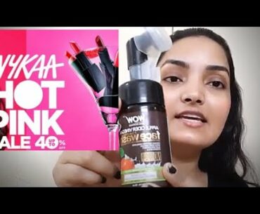 Beauty Products worth the hype | nykaa hot pink sale 2020 | nykaa | #dishalife