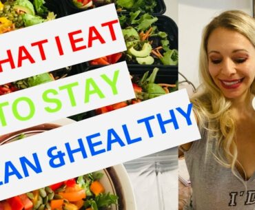 WHAT I EAT IN A DAY TO STAY HEALTHY AND LEAN | TIPS ON NUTRITION, VITAMINS, CANCER, & FASTING!
