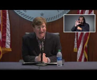 MPB LIVE: Governor Tate Reeves COVID-19 Update (7/24/2020)