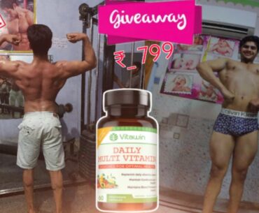 multivitamins review video first giveaway |chaman fitness benifits of multivitamins