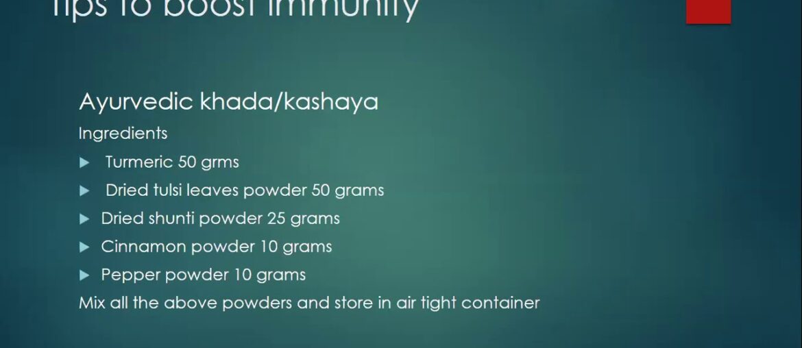 COVID 19 - Immunity Booting for Corona Virus in respiratory infection