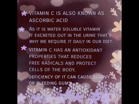 Vitamin c benefits and side effects