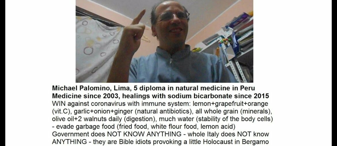 WIN AGAINST CORONAVIRUS: nutrition+immune system - and Italy disaster is home made!