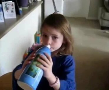 Adorable Kids Talk-up Their Liquid Vitamin Supplements