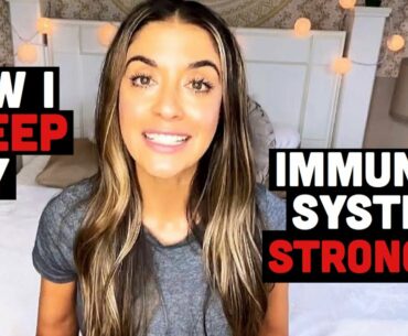 How I Keep My Immune System Strong Naturally | Clinical Nutritionist Holistic Advice