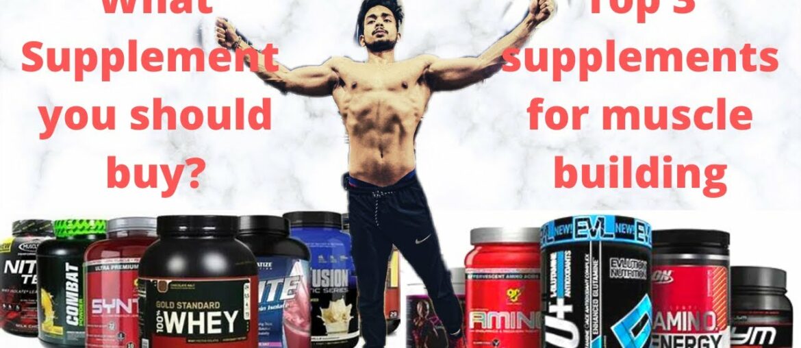 Top 3 supplements for muscle building | Ep#3 | Transformation series