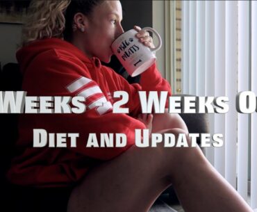 3 Weeks to 2 Weeks Out: Food and Updates