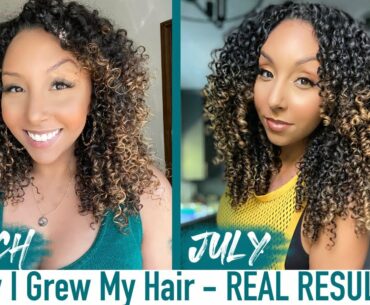 How I Grew My Hair - Real Results | BiancaReneeToday