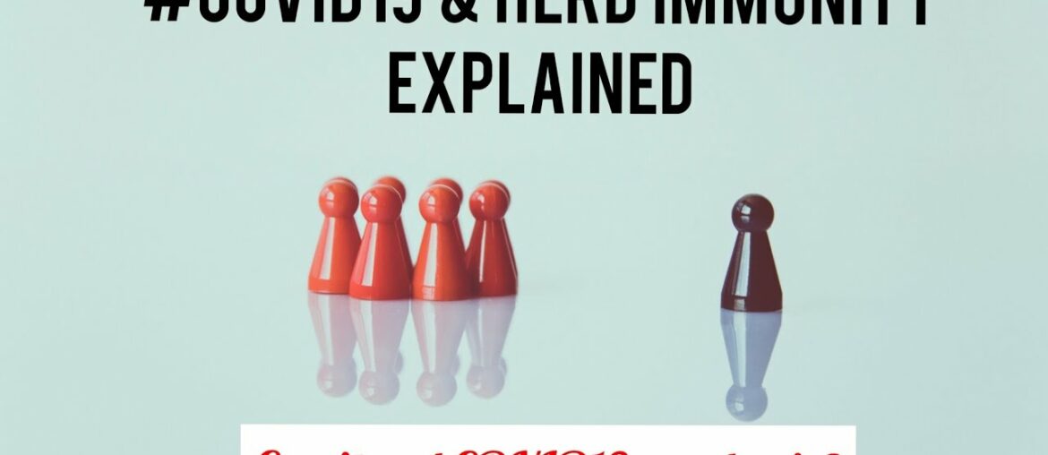 #COVID19 & Herd immunity explained-can it end the pandemic?