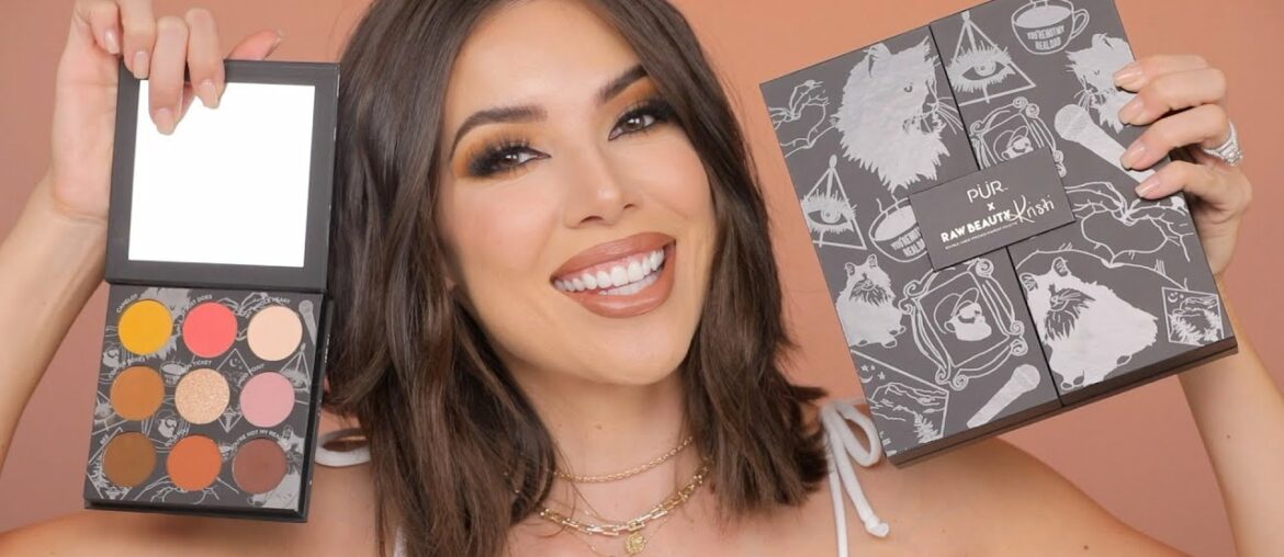 MY FIRST TIME USING RAWBEAUTYKRISTI X PUR COSMETICS DUALITY COLLECTION