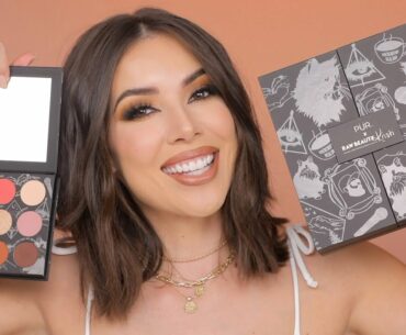 MY FIRST TIME USING RAWBEAUTYKRISTI X PUR COSMETICS DUALITY COLLECTION