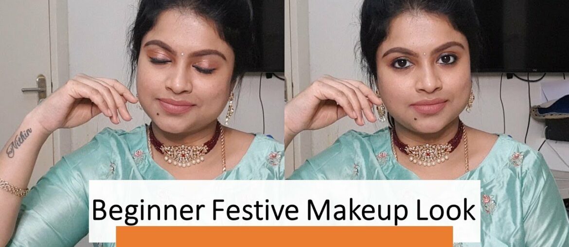 Rakhi/Beginner Festive Makeup Look 2020/Step-By-Step Festive MakeupLook With MinimalProductsJuly2020