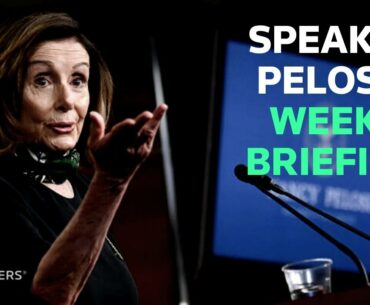 LIVE: House Speaker Nancy Pelosi gives a briefing as U.S. COVID-19 cases exceed 4 million