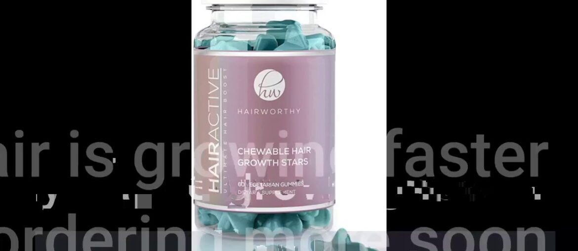 HAIRWORTHY - Fastest Acting Hair Growth Vitamins. 100% Natural Supplement for Longer, Fuller &...