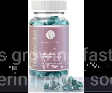 HAIRWORTHY - Fastest Acting Hair Growth Vitamins. 100% Natural Supplement for Longer, Fuller &...