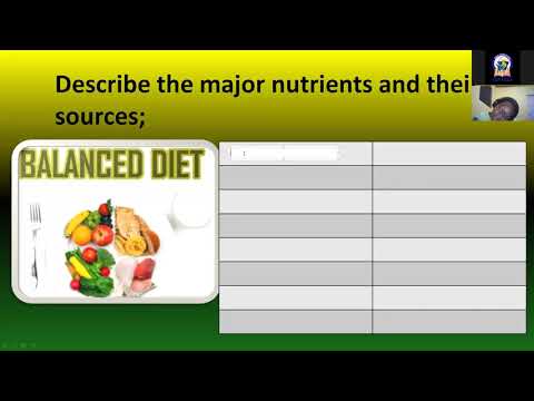 Recapping Nutrition and digestion part1