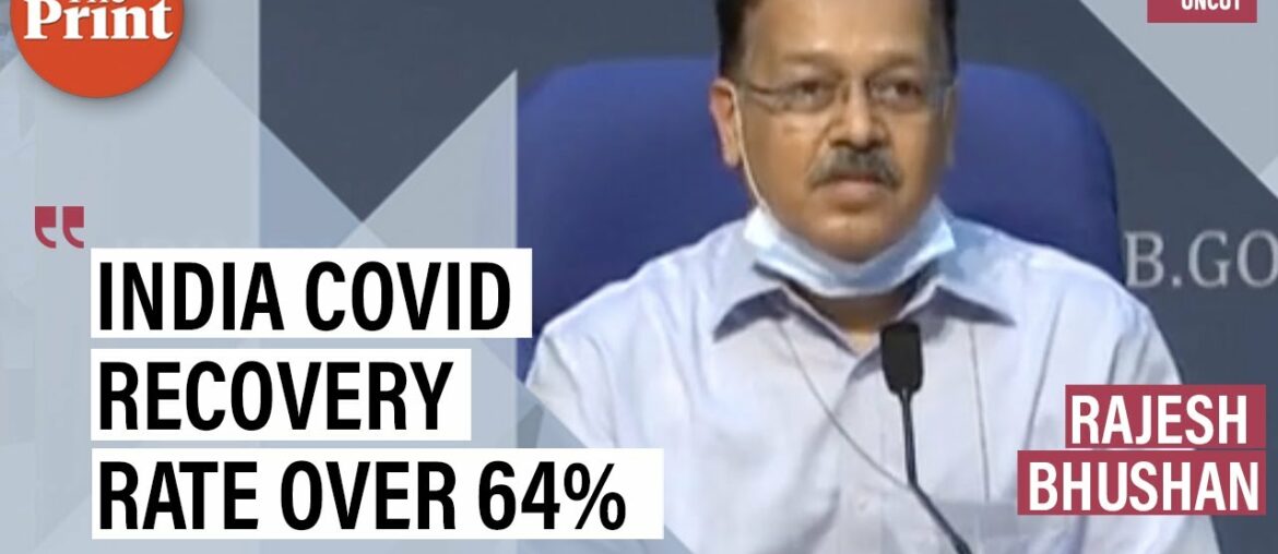 India recovery rate now over 64%, herd immunity not strategic option, says Health Ministry