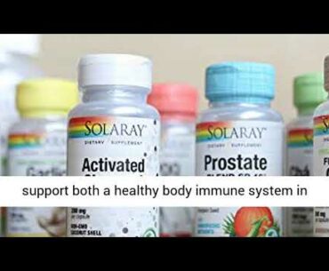 Solaray Once Daily High Energy Multivitamin Supports Immunity & Energy Whole Food Base Ingredients