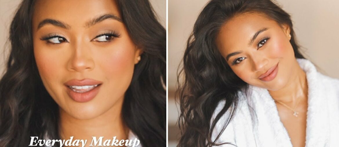 *updated* EVERYDAY MAKEUP ROUTINE *fresh & glowy*