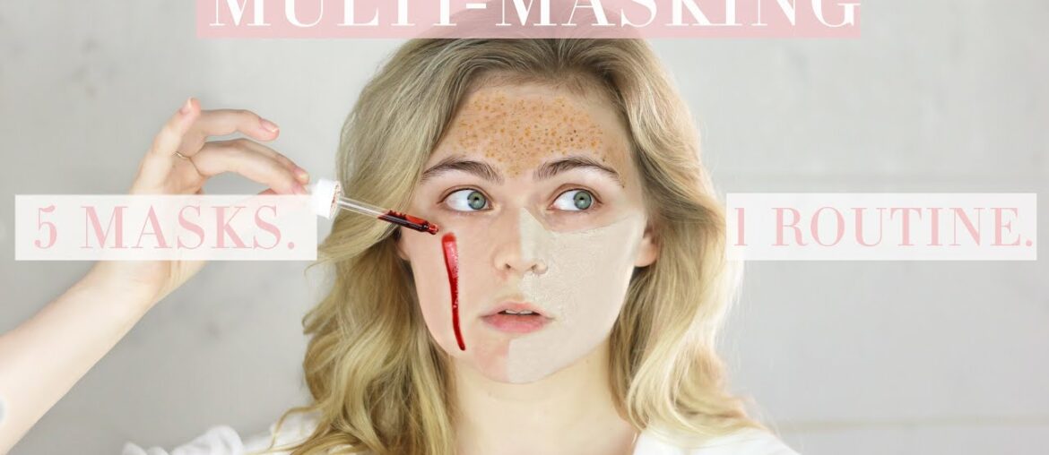 MULTI-MASKING WITH K BEAUTY! 5 masks in 1 routine- how to get the most out of your products!