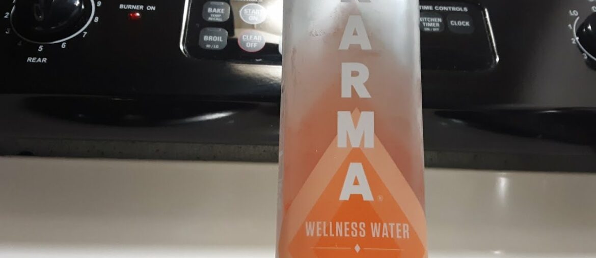 Orange Mango by Karma Wellness Water Food / Drink Review