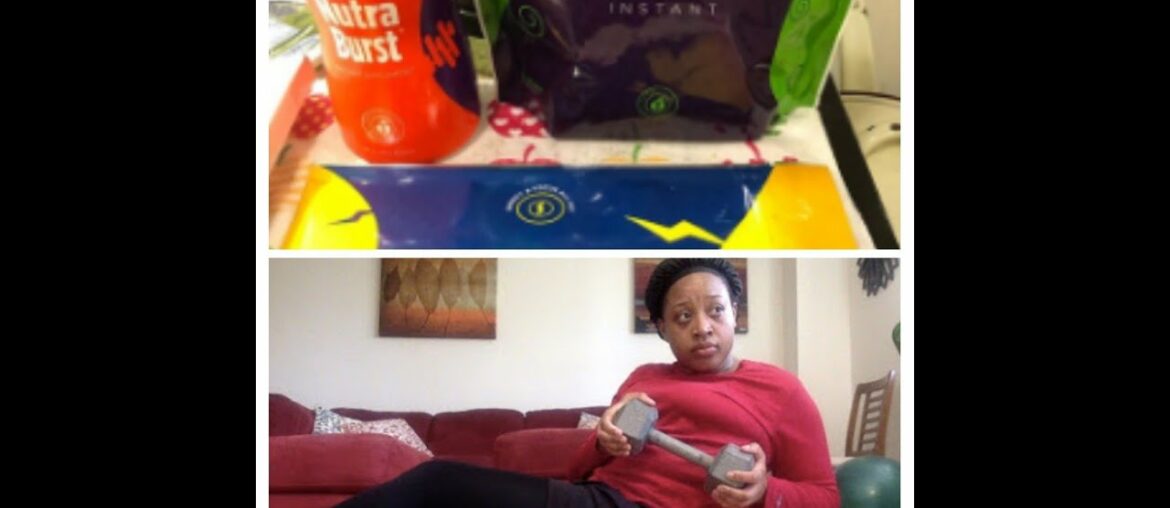 Morning Routine/ Fitness Routine for weight Loss with TLC Products// Iaso Tea || Nutra Burst Vitamin