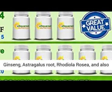 Adrenal Support & Cortisol Manager Supplement (120 Capsules) - Adrenal Health With Vitamin C