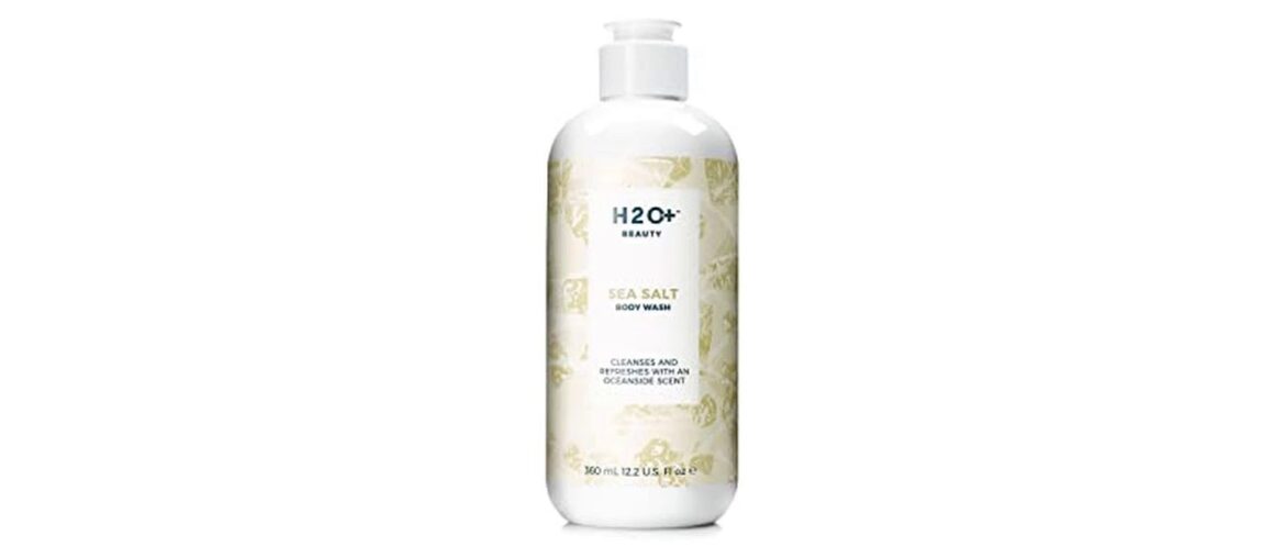 Review Body Wash, Moisturizing Sea Salt Shower Gel with Vitamin E, 12.2 Oz | H2O+ Body Care | Luxur