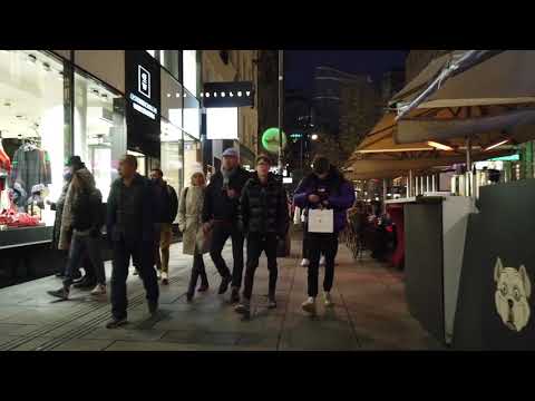 Walking around Vienna, Austria Before COVID 19