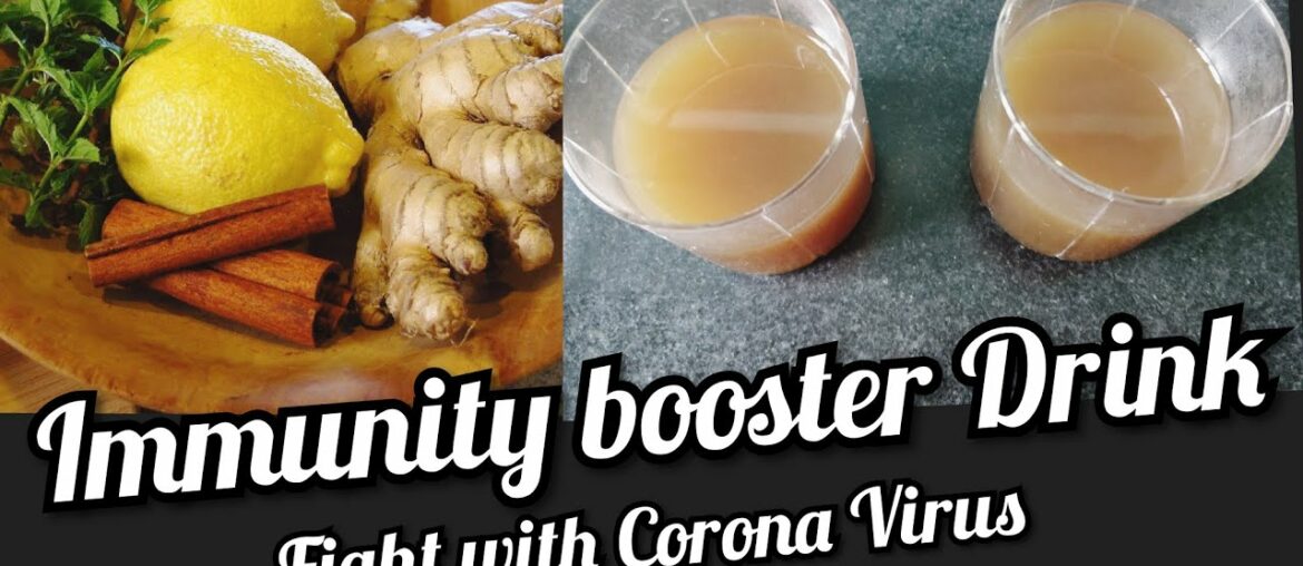How to Make Immunity booster Drink || Fight with corona virus || Sweet Lifestyle
