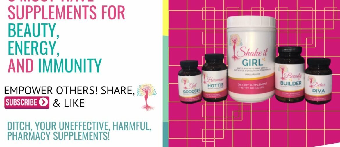 Top 5 Supplements Every Woman Needs for Beauty, Energy & Immunity