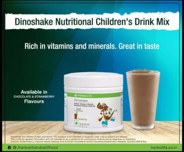 Herbalife Strawberry Dinoshake