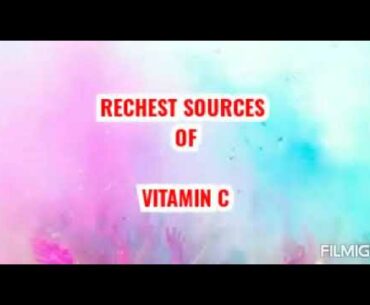 Immunity Boosters - Sources Of Vitamin C