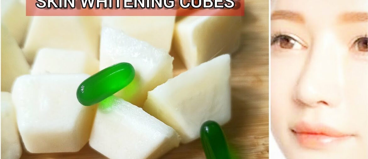 ice cube facial with vitamin e capsule for skin whitening and glowing skin!!