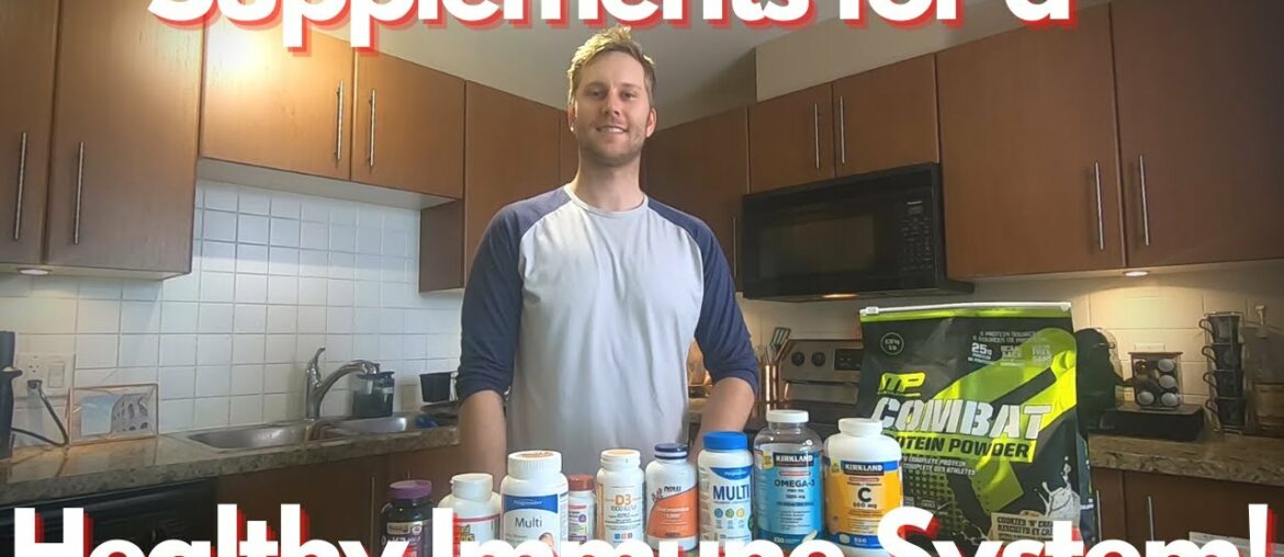 Supplements for a Healthy/Strong Immune System! Improve your Health - Nutrition - Sleep - Hydration
