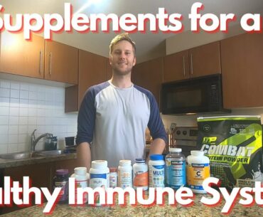 Supplements for a Healthy/Strong Immune System! Improve your Health - Nutrition - Sleep - Hydration