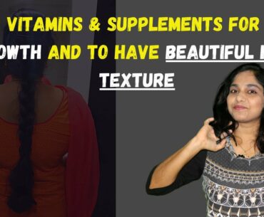 Top Vitamins Supplements Foods for hair growth | Tips to grow hair faster and longer in Tamil