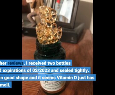 Best Reviewed!! Vitamin D3 by Nature's Bounty, Supports Immune Health & Bone Health, 5000IU per...