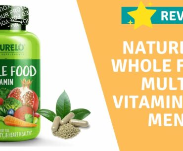 NATURELO Whole Food Multivitamin for Men-Natural Vitamin Minerals Antioxidants 240 Capsules Overview