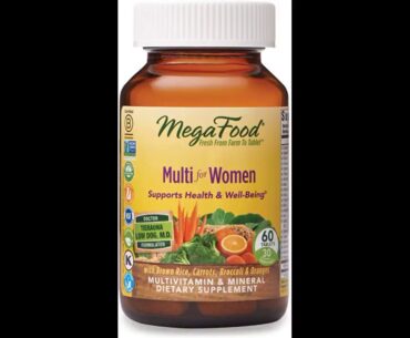 MegaFood, Multi for Women 55+, Supports Optimal Health and Wellbeing, Multivitamin and Mineral...