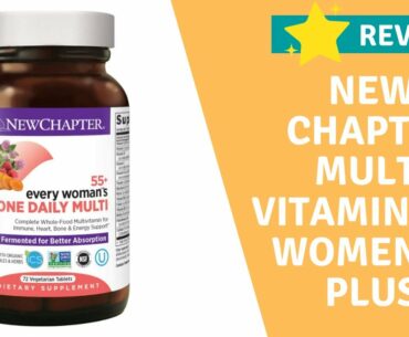 New Chapter Multivitamin for Women 50 plus - Every Woman's One Daily 55+ 72 ct Overview