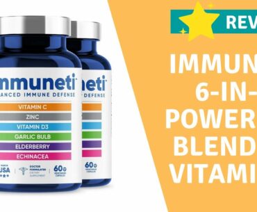 Immuneti - Advanced Immune Defense 6-in-1 Powerful Blend of Vitamin C Vitamin D3 3 Pack Overview