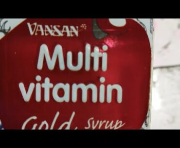 Malti vitamin's Gold Syrup, Multivitamin Multimineral With Lycopene L Lysin Methycoblamin & Antioxid