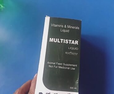 MULTISTAR LIQUID VITAMIN & MINERAL ORAL VETERINARY ANIMAL NUTRITION