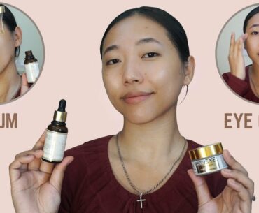 Vitamin C Serum & Under Eye Cream || Review: The Body Avenue || MIZO SKINCARE REVIEW