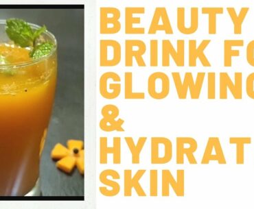 Beauty drink for glowing skin || Immunity boost at home || Carrot drink to get glowing skin at home
