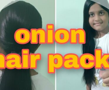 Without any side effect//onion and vitamin-E capsule hair growth secret